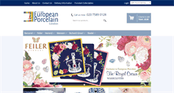 Desktop Screenshot of european-porcelain.com